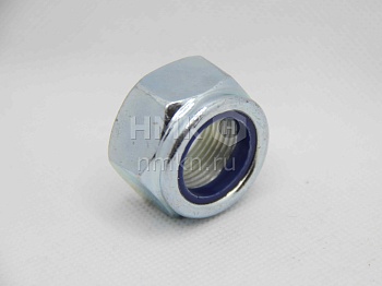 гайка м20х1,5 din 985 с синим нейлоновым кольцом (цинк) в Нижнем Новгороде