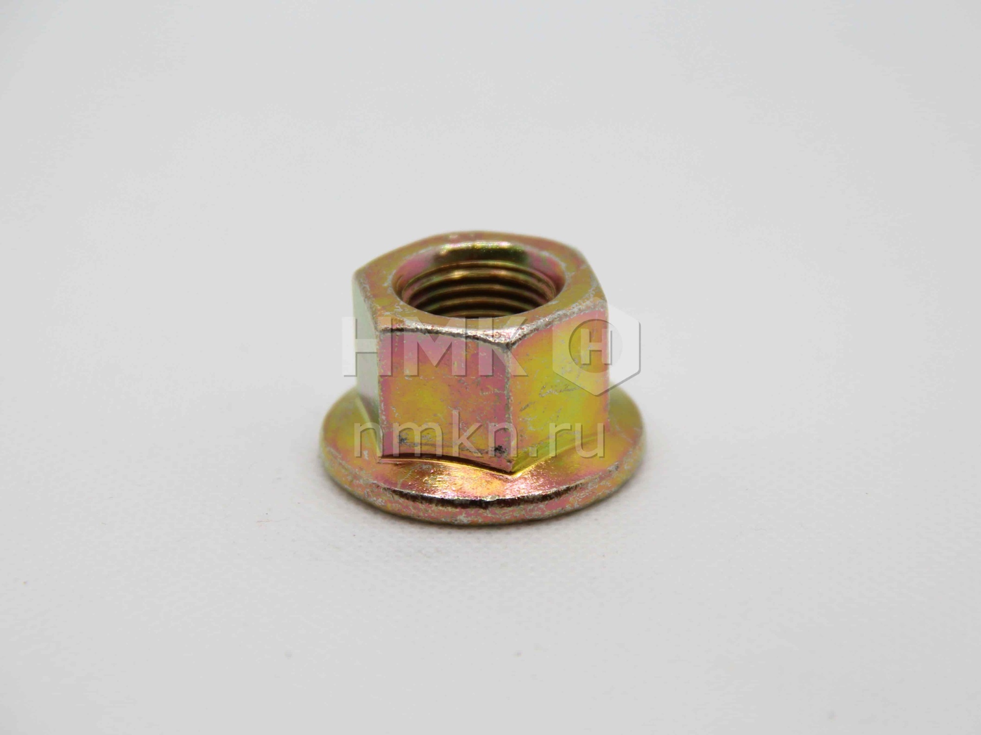 Гайка М16х1,5 с фланцем 3160-2304103  дин 6331 кл. пр. 10 гайка м16*1,5 с фланцем шкворня уаз хантер 3160-2304103 16х1.5 в интернет-магазине НМК